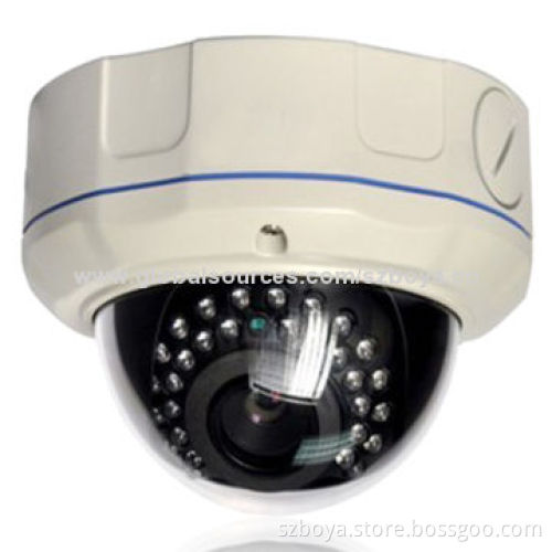 NTSC/PAL HD CVI Camera, 25m IR, 1.0MP, 720p, 2.0MP 2.8-12mm Lens, Water- & Vandal-resistant